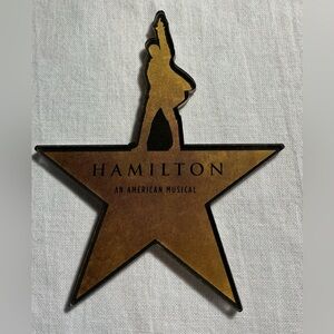 HAMILTON AN AMERICAN MUSICAL Star-Shaped Magnet